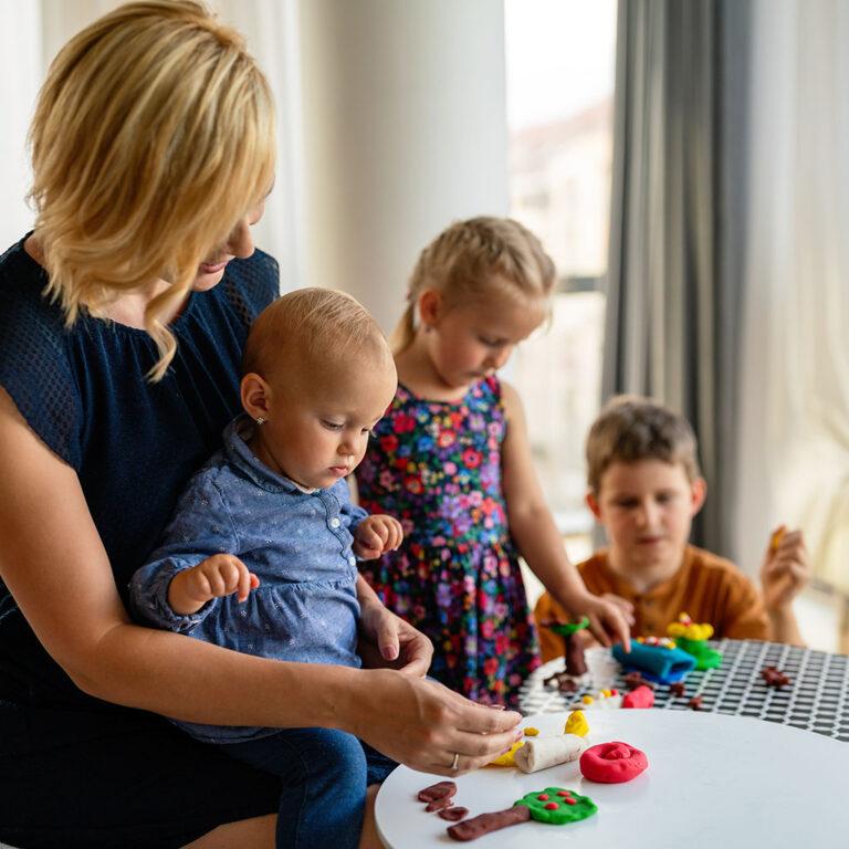 Glückliche Familie